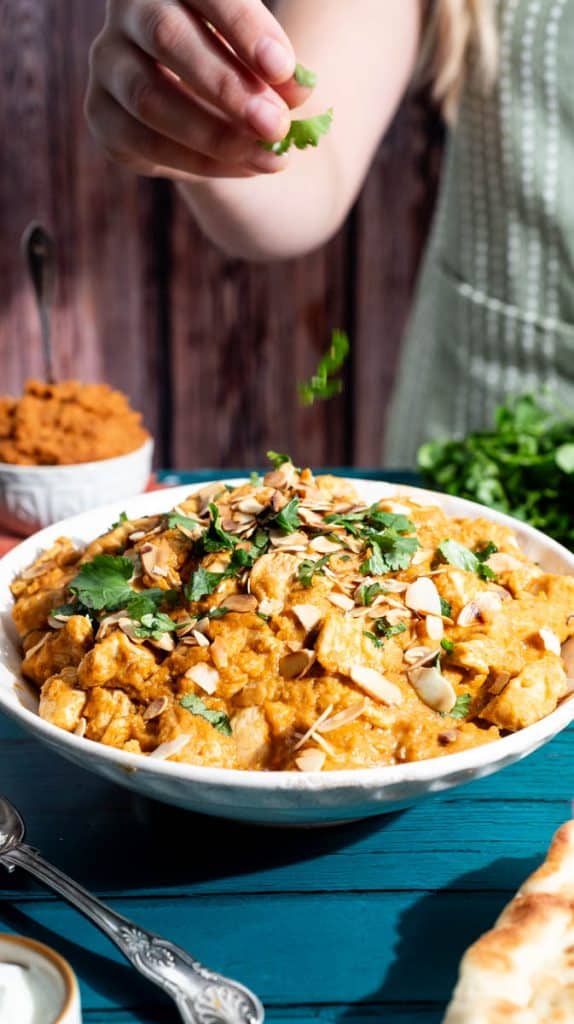 Quick Chicken Korma Curry with Coconut Milk | This Little Home